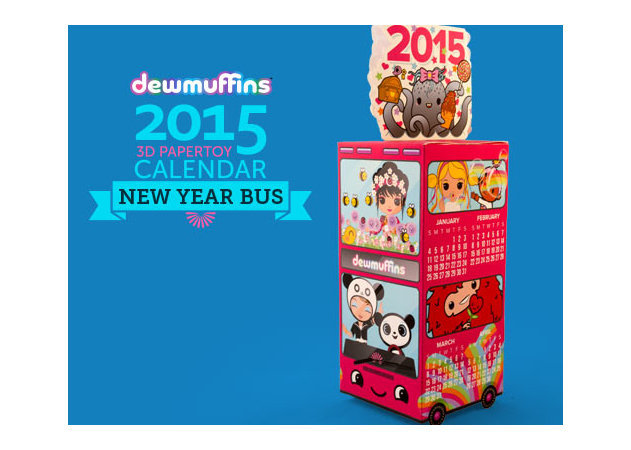 2015-3d-bus-calendar -kit168.com