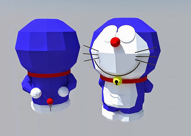 Doraemon CubeeCraft  Kit168 Đồ Chơi Mô Hình Giấy Download Miễn Phí  Free  Papercraft Toy
