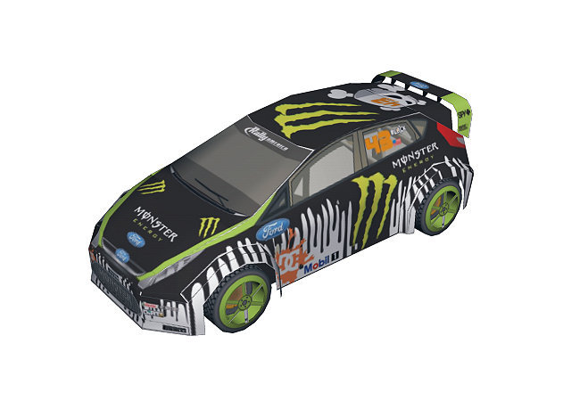 gymkhana-ken-blocks-ford-fiesta-wrc -kit168.com