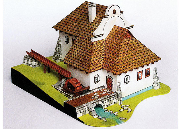 a-beautiful-water-mill-house -kit168.com