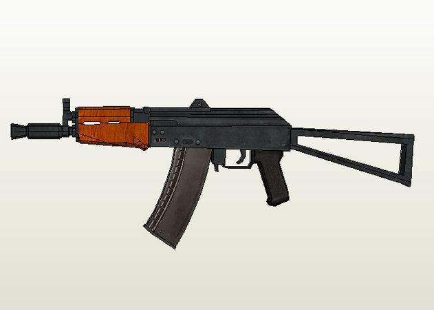 aks-74u-assault-rife -kit168.com