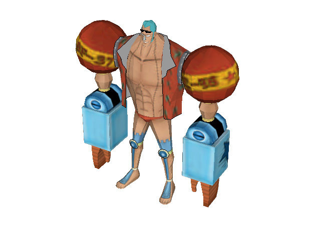 Iron Pirate Franky Shogun  One Piece  Kit168 Đồ Chơi Mô Hình Giấy  Download Miễn Phí  Free Papercraft Toy