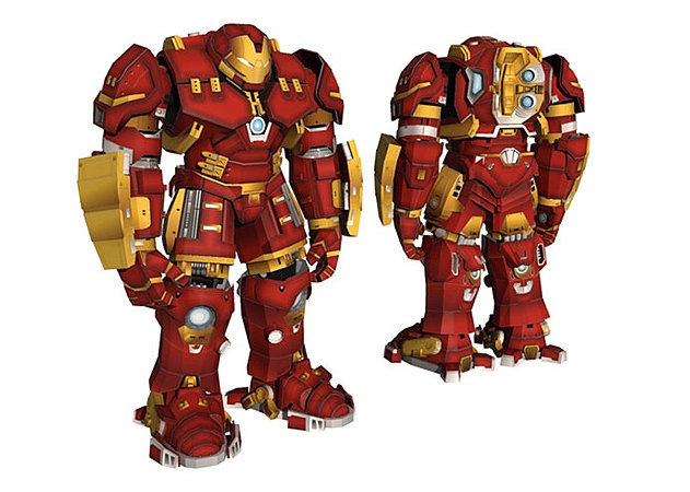 Xuất hiện mô hình bộ giáp HulkBuster của Iron Man