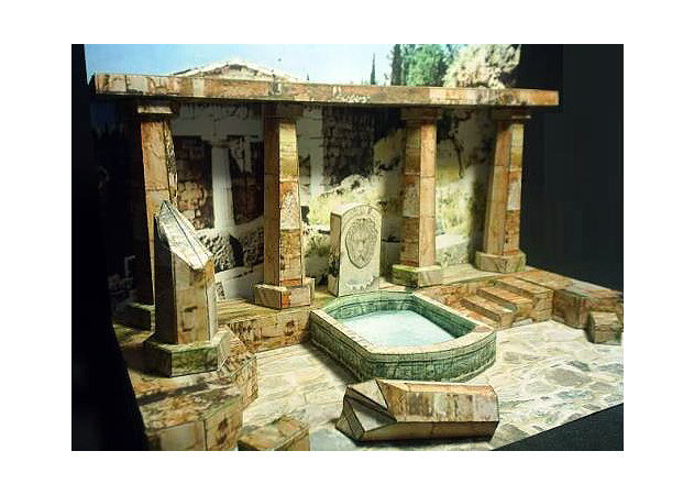 The Greek-Roman Ruins Diorama - Kit168 - Shop Đồ Chơi Mô Hình Giấy ...