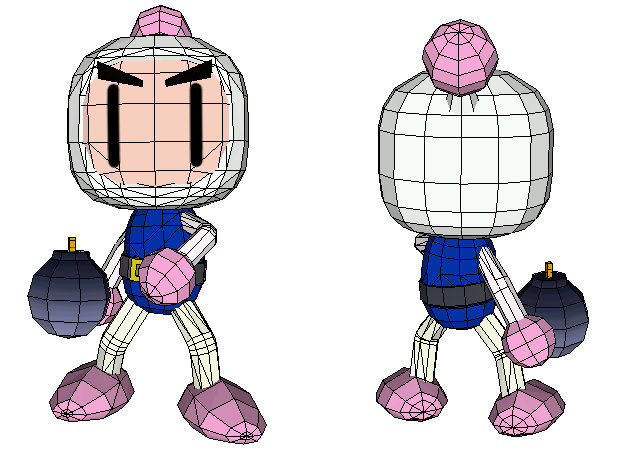 white-bomberman-bomberman -kit168.com