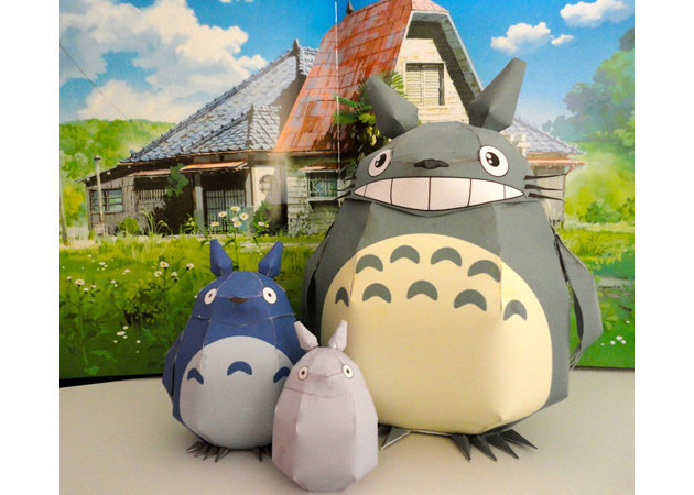 Mô hình giấy Totoro  My Neighbor Totoro  Kit168 Shop mô hình giấy