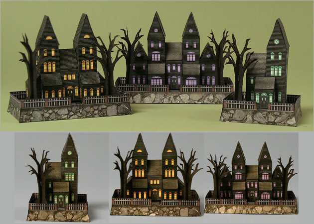 Mini Haunted House - Kit168 Đồ Chơi Mô Hình Giấy Download Miễn Phí ...