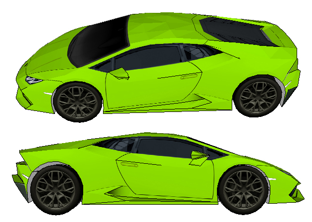 lamborghini-huracan-3 - Kit168 Đồ Chơi Mô Hình Giấy Download Miễn Phí -  Free Papercraft Toy