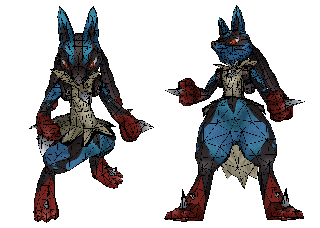 Mega Lucario Pokemon ver 2 - Kit168 Paper Model Toy Download ... Nếu bạn là một fan Pokemon thì chắc chắn không thể bỏ qua Mega Lucario - một trong những Pokemon mạnh nhất và đáng yêu nhất trong thế giới này. Với Kit168 Paper Model Toy, bạn có thể tạo ra chiếc Mega Lucario của riêng mình với độ chính xác hoàn hảo. Tải xuống bản mẫu và bắt đầu chơi ngay hôm nay.