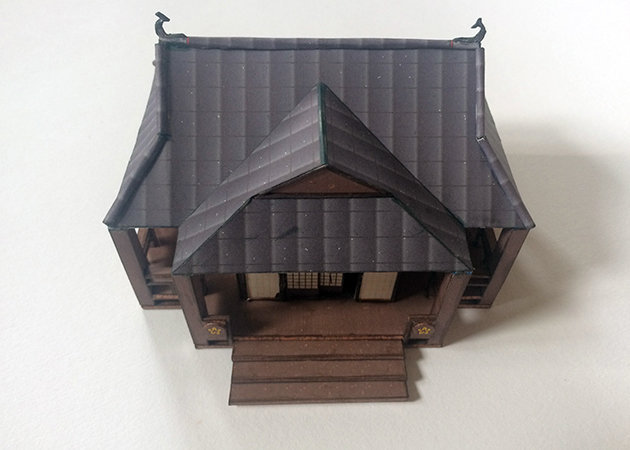 Mua Mô hình giấy 3D  Bộ nhà truyền thống Nhật Bản  Izakaya W3102h tại  Shop chuyên đồ chơi tự lắp ráp