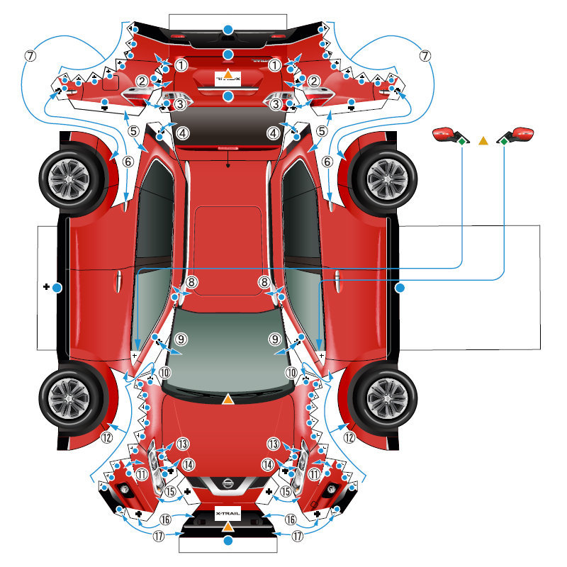 nissan-x-trail-hd-kit168-com - Kit168 - Shop Đồ Chơi Mô Hình Giấy ...