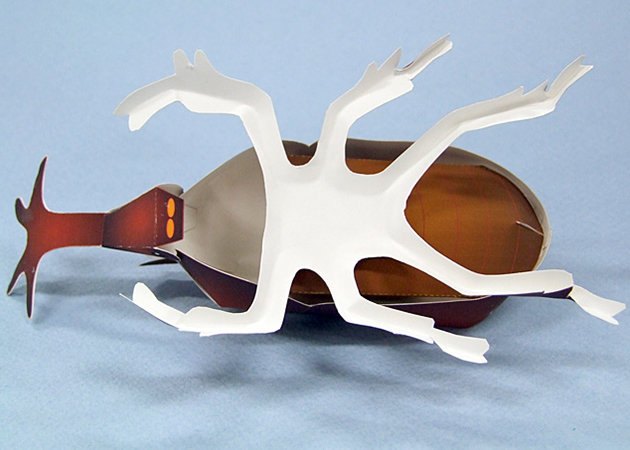 Mô hình con bọ hung lắp ráp 3D bằng gỗ Mody M3111