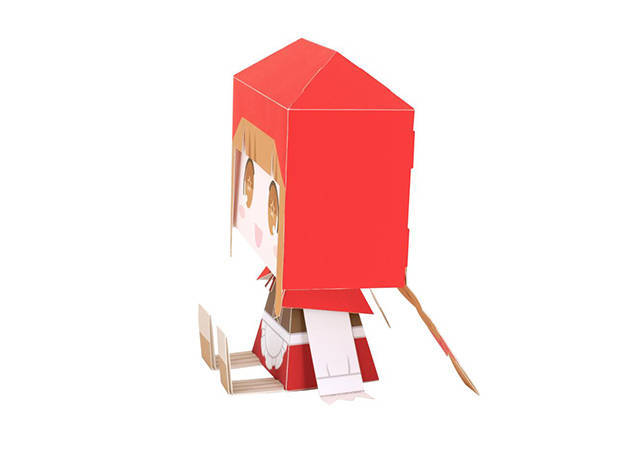 Cô bé quàng khăn đỏ  Kit168 Đồ Chơi Mô Hình Giấy Download Miễn Phí  Free  Papercraft Toy