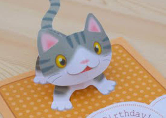 Mô hình con mèo màu vàng cute 3D  Free Template Powerpoint 3D Models  Canva Pro