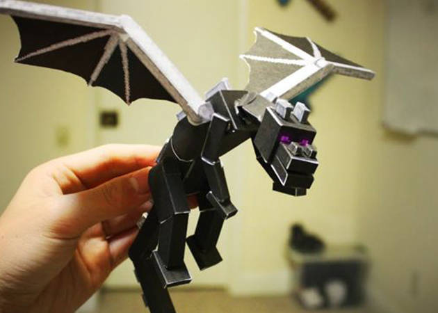 Bạn yêu thích những mô hình giấy đẹp và chân thực? Hãy đến với bộ đồ chơi mô hình giấy Rồng Ender Dragon để có thể thỏa mãn niềm đam mê của mình!