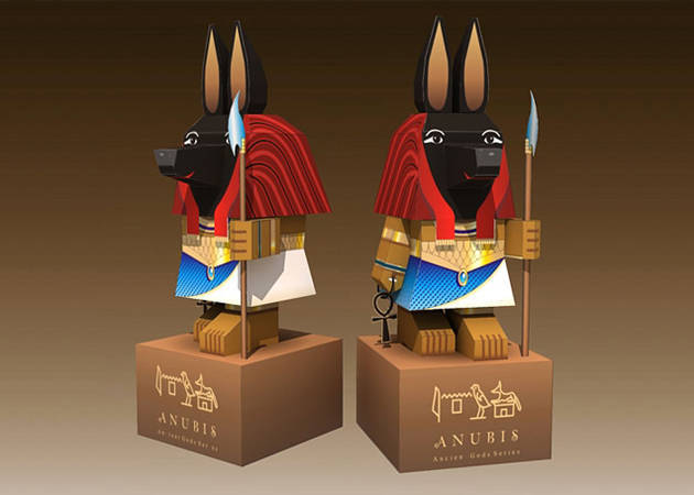 Tượng Ai Cập  người giám hộ Thần Anubis  HeroArt Nhà thiết kế thi công  trang trí mĩ thuật công trình xây dựng Tượng Ai Cập cổ đại