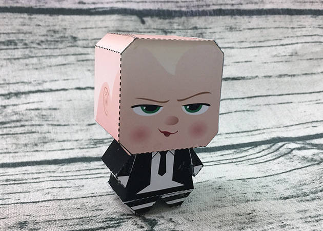 Baby Boss - Nhóc Trùm - Kit168 Đồ Chơi Mô Hình Giấy Download Miễn Phí -  Free Papercraft Toy