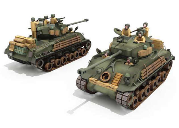 sherman-fury-m4a3e8-kit168.com