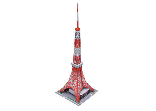 Thiệp 3D Tokyo Tower  Ngọn tháp độc đáo nhất Nhật Bản