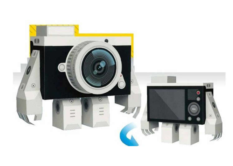 USB vỏ cao su làm theo mẫu 3D mô hình máy ảnh Nikon